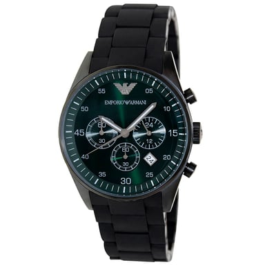 Emporio Armani Mens Watch  Quartz  black