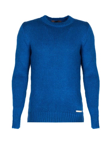 Takeshy Kurosawa Pullover Mohair Men's Blue