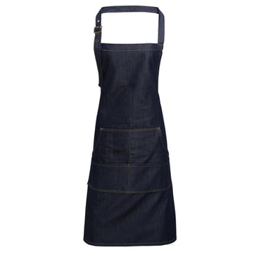 Premier Unisex Adult Twill Full Apron (Indigo Denim)