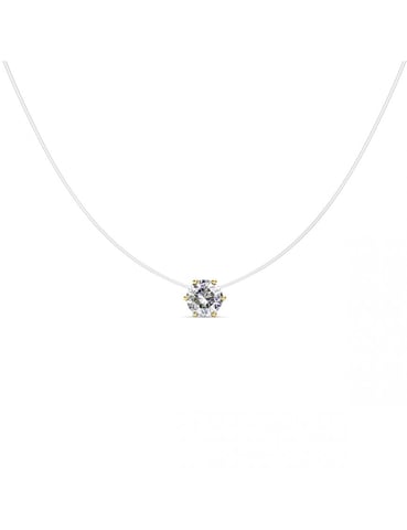 Mermaid's Tears Necklace - Gold and Crystal