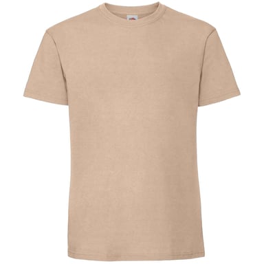 Fruit Of The Loom Mens Iconic 195 Ringspun Premium Tshirt (Desert Sand)
