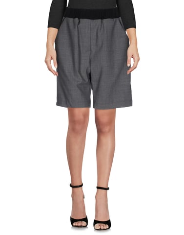 Merci Grey High Waisted Shorts