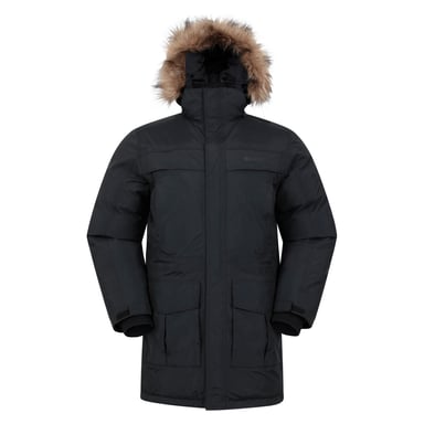 Mountain Warehouse Antarctic Extreme vattentät dunjacka för herrar (Charcoal)