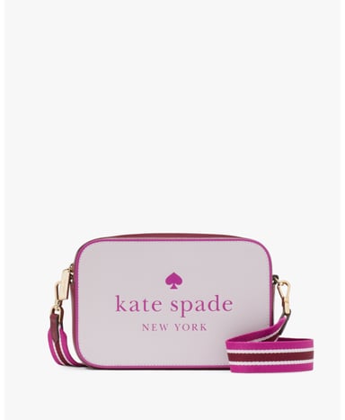 Oh Snap Colorblock Saffiano Leather Mini Camera Bag