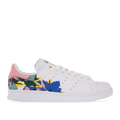 Women's adidas Originals Stan Smith Trainers in White pink
