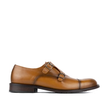 Men's Lace Up Leather Shoes in Brown