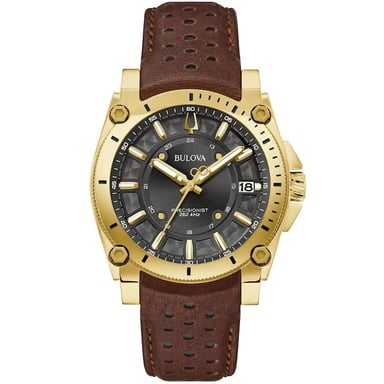 Bulova Precisionist Icon Herenhorloge Bruin 97B216