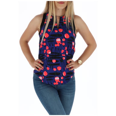 Armani Exchange Women's Blue Top