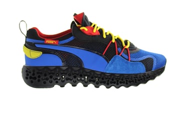 PUMA Calibrate Restored Lace Up Yellow Multicolor Herentrainers