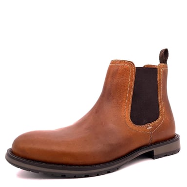 Oaktrak Oakham Leather Brown Boys Chelsea Boots