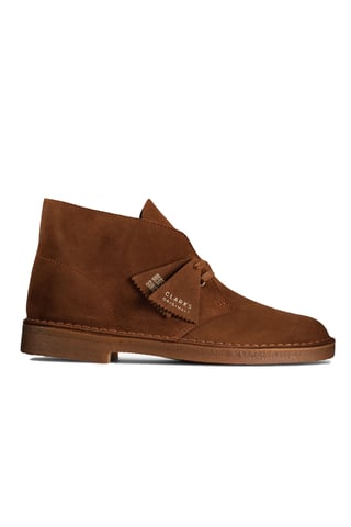 Clarks Originals Desert Boot Cola Suede