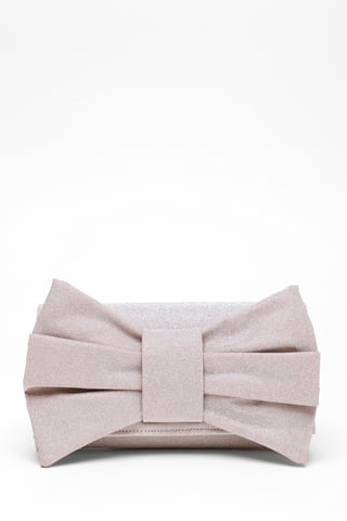 Pink Glitter Bow Bag