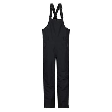 Mountain Warehouse Mens Eris Waterproof Bib Front Ski Trousers (Black)