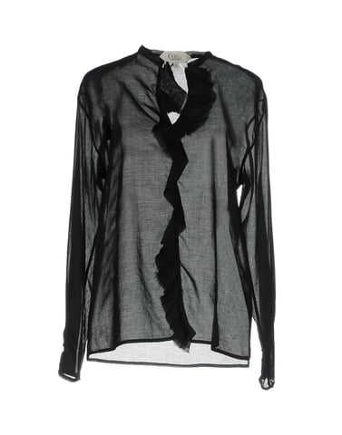 Cycle Black Cotton Shirt
