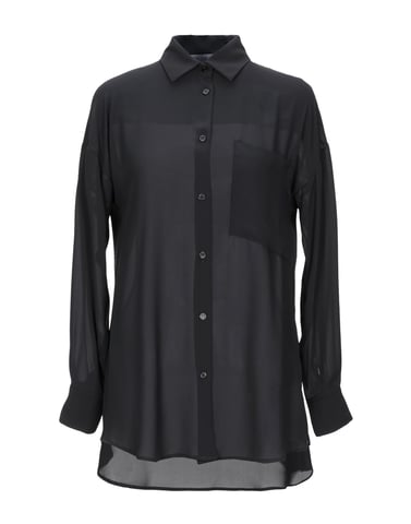 Kaos Black Crepe Blouse