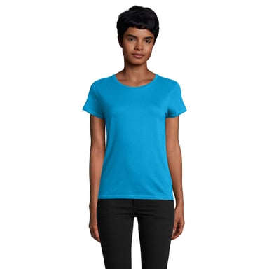 SOLS Womens/Ladies Pioneer T-Shirt (Aqua)