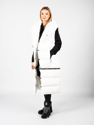 La Haine Inside Us Vest Unisex-LM068 Woman's White