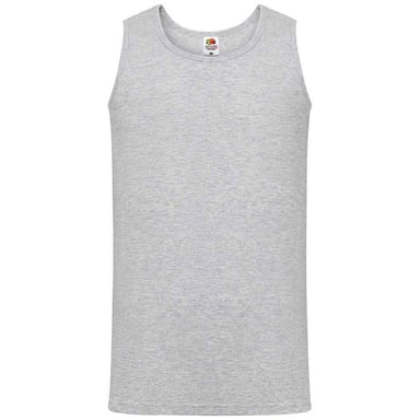 Fruit of the Loom Mens Athletic Vest Top (Heather Grey)