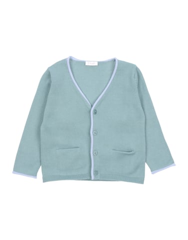 KNITWEAR Il Gufo Green Boy Cotton