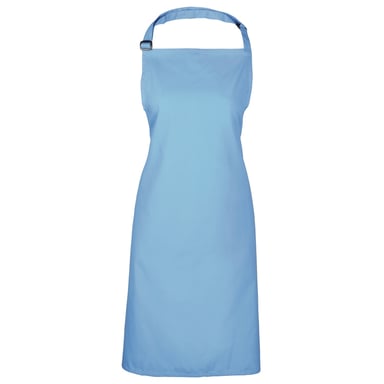 Premier Colours Bib Apron (Pack of 2) (Cornflower)