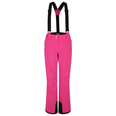 Dare 2B Womens/Ladies Effused II Waterproof Ski Trousers (Pure Pink)