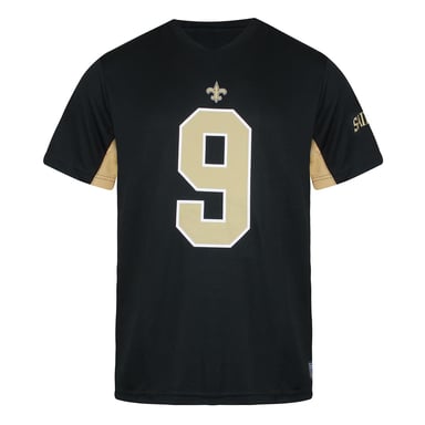 Fanatics NFL New Orleans Saints 9 Drew Brees Heren T-shirt