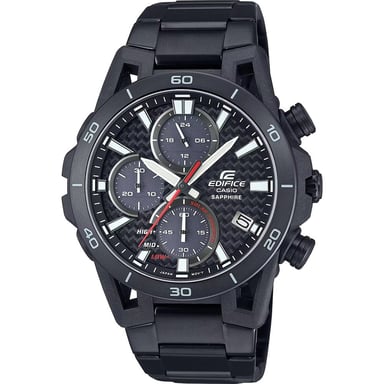 Casio Edifice Heren Zwarte Horloge EFS-S640DC-1AVUEF