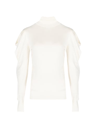 Liu Jo Pullover Woman's Off-White