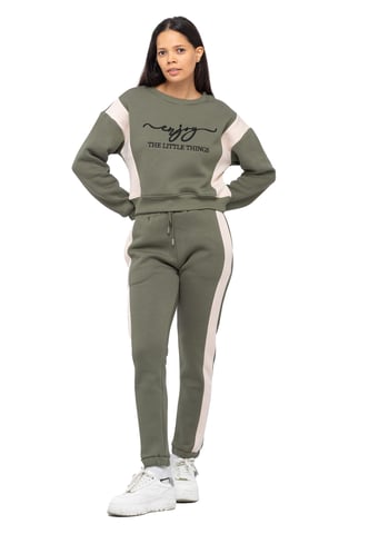 Tom Barron Dames trainingspak Enjoy, geborduurd, stijlvol