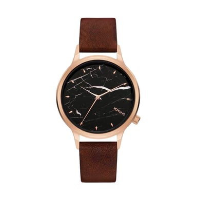 Komono Dameshorloge Kwarts Roze Goud