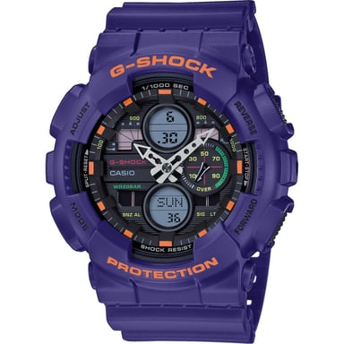 Casio G-shock Heren Paars Horloge GA-140-6AER