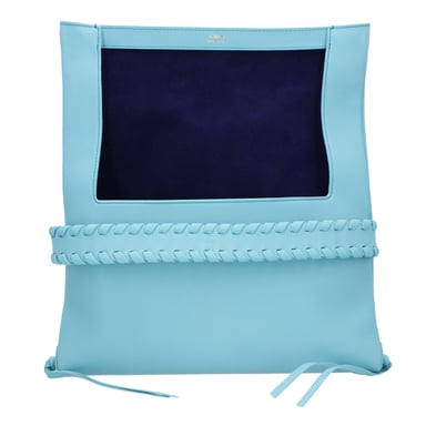 Chloé Mony Clutch Bag Blue