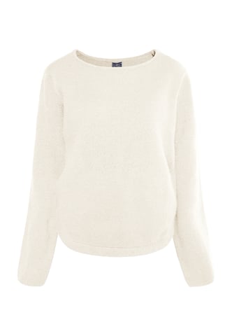 Dreimaster Knitted pullover women off-white