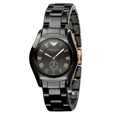 Emporio Armani Ladies Watch  Quartz  black