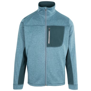 Trespass Heren Radnage Marl AT200 Fleecejack (Blauw/Grijs)