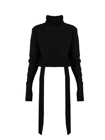 La haine Inside US Pullover LW614 Woman's Black