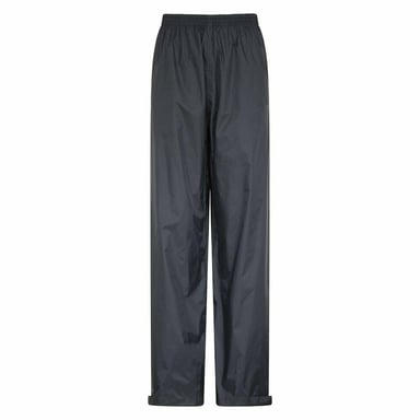 Mountain Warehouse Mens Downpour Waterproof Trousers (Black)