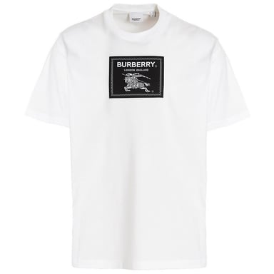 Burberry Box Logo Vit T-shirt