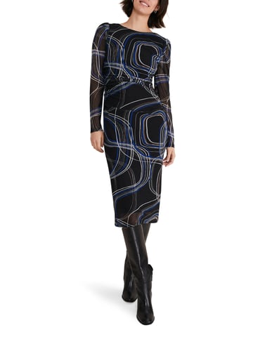 Gizelle Squiggle Mesh Dress