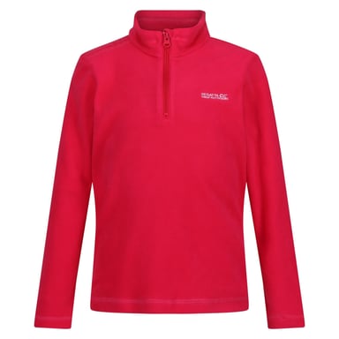 Regatta Great Outdoors Childrens/Kids Hot Shot II Half Zip Fleece Top (Pink Potion)