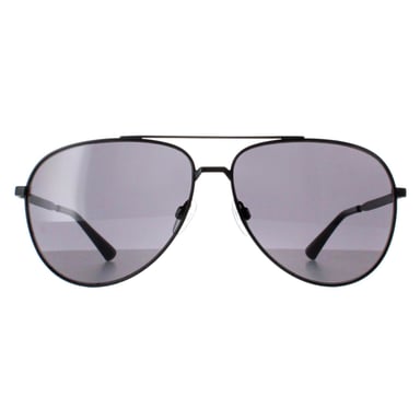 Calvin Klein Aviator Mens Semi Matte Black Grey CK22124S