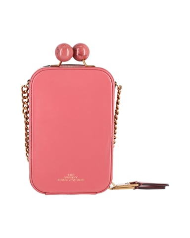 Marc Jacobs The Vanity Korsväska i Rosa Läder