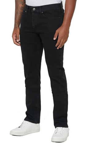 Lee - Jeans - ESSENTIAL - BLACK OVERDYE BLACK