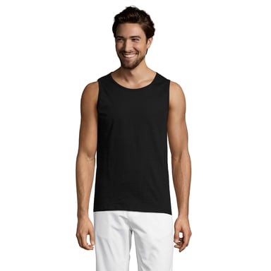 SOLS Mens Justin Tank Top (Deep Black)