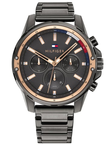 Tommy Hilfiger Mason Heren Grijze Horloge 1791790