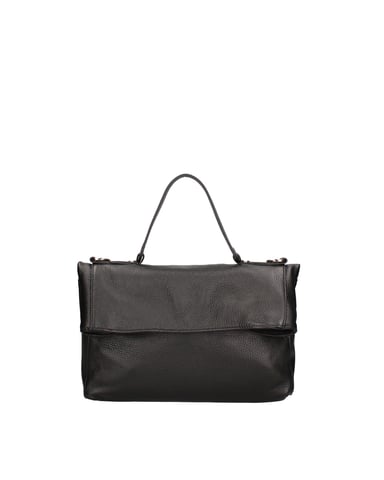 Viola Castellani Shoulder bag convertible into a backpack Women BLACK