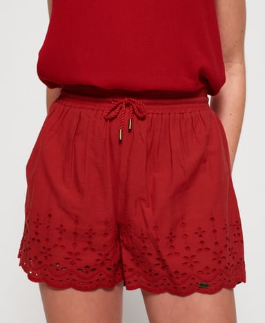 Superdry Annabelle Embroidered Shorts