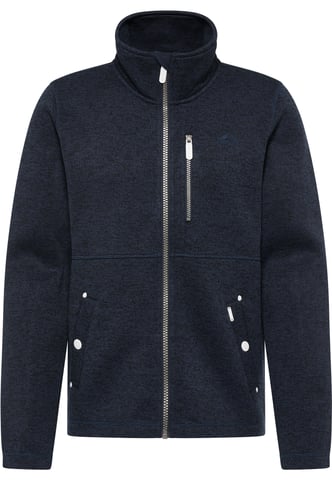 ICEBOUND Knitted fleece jacket Men marine melange