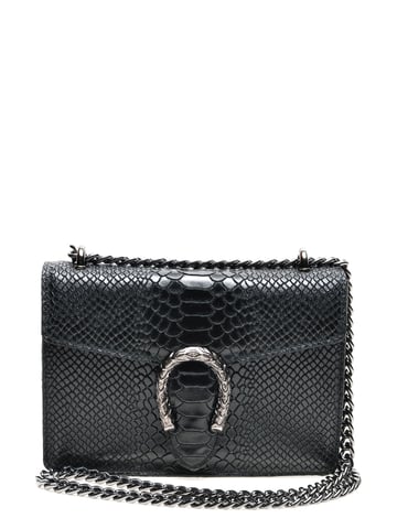 Renata Corsi SS22 RC 8089 Black Leather Bag