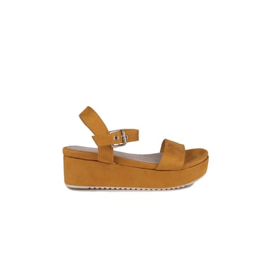 Confortable wedge sandal Montevita in Mustard